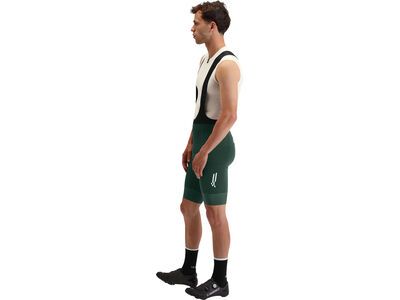 Le Col ARC Cargo Bib Shorts, forest green - Bild 7