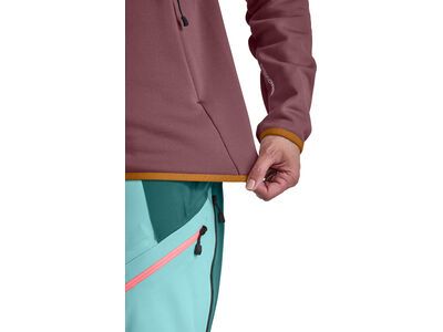 Ortovox Merino Fleece Plus Anorak W, pacific green - Bild 4