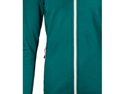 Ortovox Merino Fleece Plus Hoody W, pacific green - Bild 2