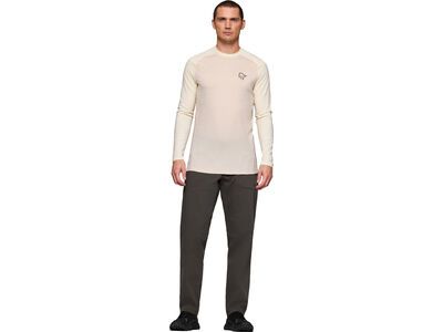 Norrona femund pureUll Long Sleeve M's, oatmeal/whisper white - Bild 4