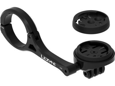 Lezyne Garmin/Wahoo GPS Forward Mount with GoPro, black - Bild 2
