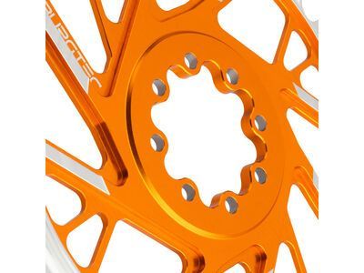 Burgtec 3 mm Offset Thick Thin Chainring SRAM 8-Bolt, iron bro orange - Bild 10
