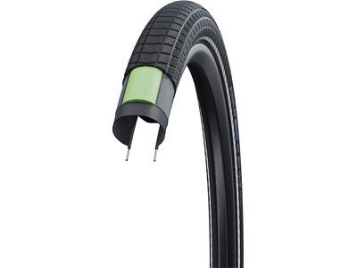 Schwalbe Big Ben Plus Performance Addix DD, GreenGuard - 28 Zoll, black-reflex - Bild 2