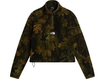 The North Face W Novelty Logo Glacier 1/4 Zip Print, woodland green yosemite - Bild 1