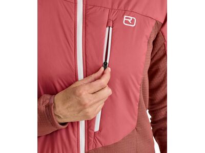 Ortovox Westalpen Swisswool Hybrid Jacket W, wild rose - Bild 6