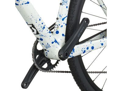 Scott Addict Gravel 30, white/splatter blue - Bild 6