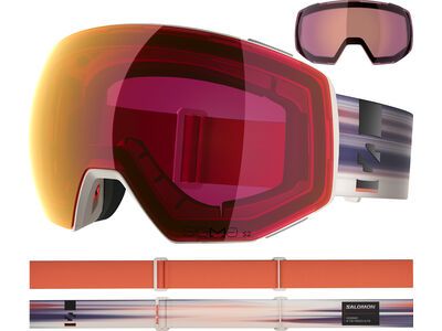 Salomon Radium Prime + WS, Sigma Poppy Red / rainy day - Bild 5