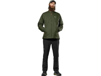 Salewa Puez Catinaccio 2 Tirolwool Responsive Jacke Herren, dark olive - Bild 3