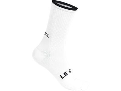 Le Col Cycling Socks, white/black