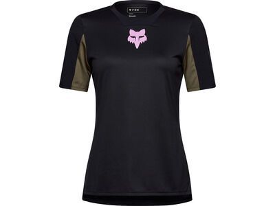 Fox Womans Defend SS Jersey Park, black