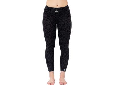 Eivy Pocket Merino Wool Tights, black leopard - Bild 3