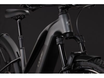 Cube Reaction Hybrid Race 800 FE Trapeze 27.5, slabgrey´n´chrome - Bild 6
