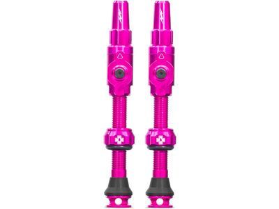 Muc-Off Big Bore Lite Tubeless Valves - 45 mm, pink