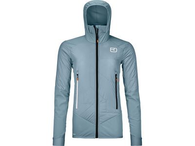 Ortovox Swisswool Col Becchei Hybrid Jacket W, glacier grey