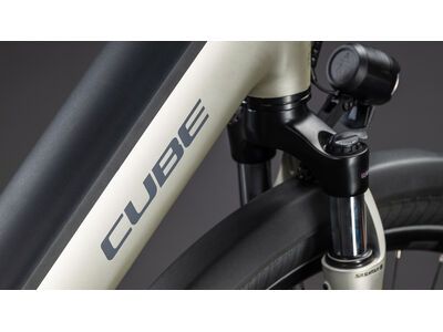 Cube Supreme Hybrid Comfort EXC 600 RT Easy Entry 26, champagne´n´grey - Bild 4