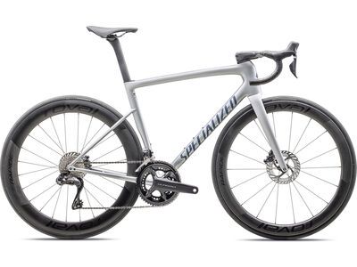 Specialized Tarmac SL8 Pro Shimano Ultegra Di2 liquid silver/satin blue pearl