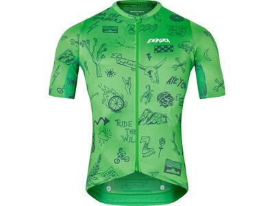 Endura Pro SL Kurzärmeliges Bedrucktes Trikot emerald