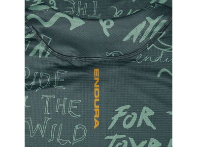 Endura Singletrack Bedrucktes Langärmeliges T-Shirt, carbon grey - Bild 5