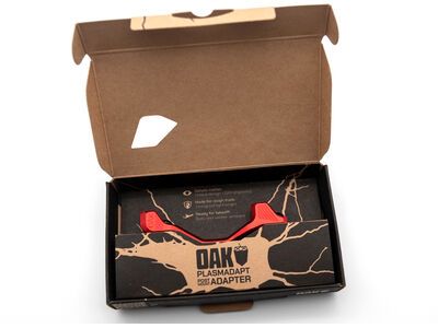 OAK Components Plasmadapt Bremsadapter PM +40/43 mm, red - Bild 8