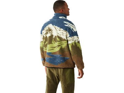 Picture Hafdals Zip Fleece, cloudy landsc sherpa m - Bild 5