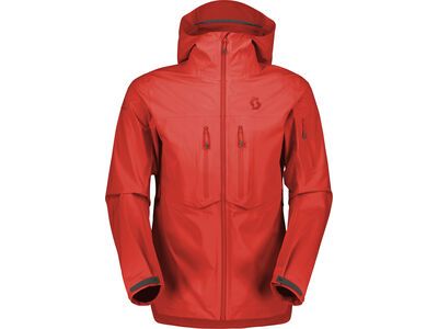 Scott Explorair DryoSpun 3L Men's Jacket, magma red