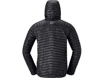 Norrona trollveggen down800 super light Hood M's, caviar black - Bild 2