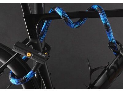 Tex-Lock Eyelet D-Lock 160 cm, morpho blue - Bild 3