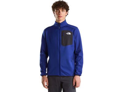 The North Face M Crest Full Zip Jacket, bold blue/tnf black - Bild 3