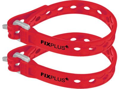 Fixplus Strap 23 cm - 2er Pack, red