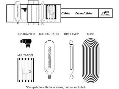 Lizard Skins Utility Strap, black - Bild 3