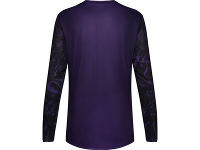 Fox Youth Defend Long Sleeve Jersey Image Print, plum - Bild 2
