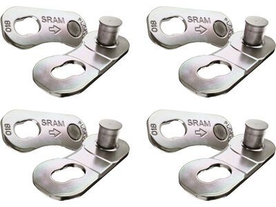 SRAM 12S Powerlock (4 Stück) silber