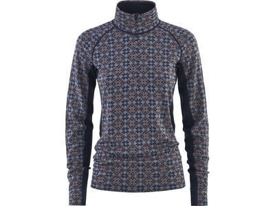 Kari Traa Rose Light Half Zip Baselayer dark navy blue