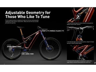 ***2. Wahl*** Specialized Turbo Levo 4 Comp gloss orange tint over silver dust/dark navy - Bild 12