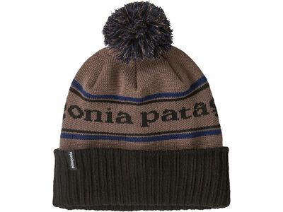 Patagonia Powder Town Beanie Park Stripe, marlow brown