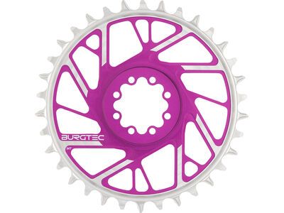 Burgtec 3 mm Offset Thick Thin Chainring SRAM 8-Bolt, purple rain - Bild 13