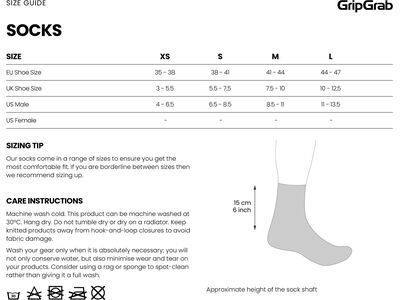 GripGrab RIDE Regular Cut Socks, white - Bild 8