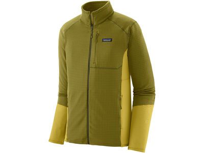 Patagonia Men's R1 Fleece Jacket graze green