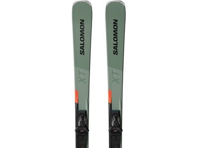 Salomon S/Max 8 XT + M10 GW L80, oil green/black/neon red - Bild 4