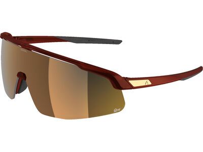 Alpina Turbo Pro S Q-Lite, Gold Mirror / red-translucent matt - Bild 1