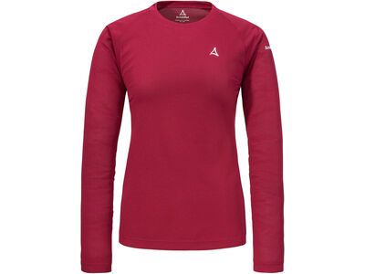 Schöffel Longsleeve Style Blaueis WMS, merlot