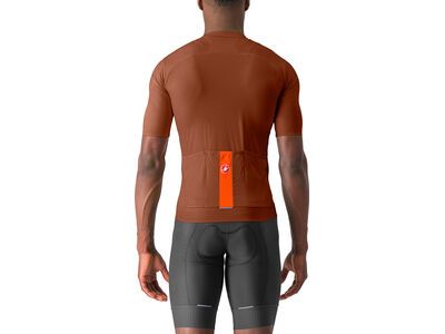 Castelli Prologo Lite Jersey, deep mocha/vivid orange - Bild 2