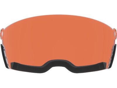 POC POCito Obex Visor Spare Lens, Partly Sunny Light Orange / uranium black - Bild 3