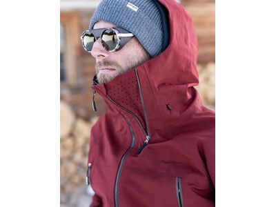 Penguin Männer 3 Lagen Dermizax Shell Jacke, mahagony red - Bild 6