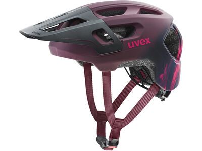 uvex react jr. fullface, cranberry matt - Bild 2