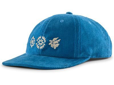 Patagonia Corduroy Cap Kaleido Flowers, shore blue - Bild 1