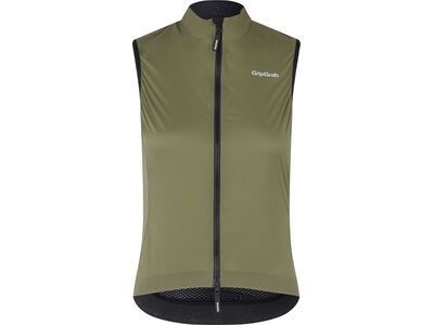 GripGrab Women's PACR Windproof Lightweight Vest, olive green - Bild 2