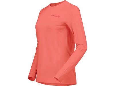 Norrona falketind equaliserUll Long Sleeve W's, deep sea coral - Bild 2