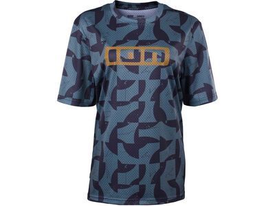 ION Bike Jersey Ionic SS Mesh AOP Unisex, sage-grey - Bild 5