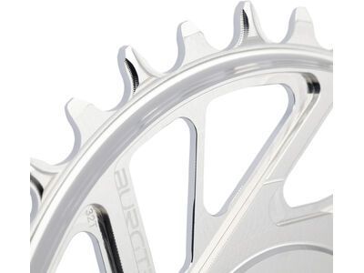 Burgtec 3 mm Offset Thick Thin Chainring SRAM 8-Bolt, rhodium silver - Bild 12